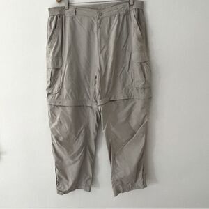 Columbia Convertible Cargo Pants Hiking Camping Outdoor Packable XL Gorpcore